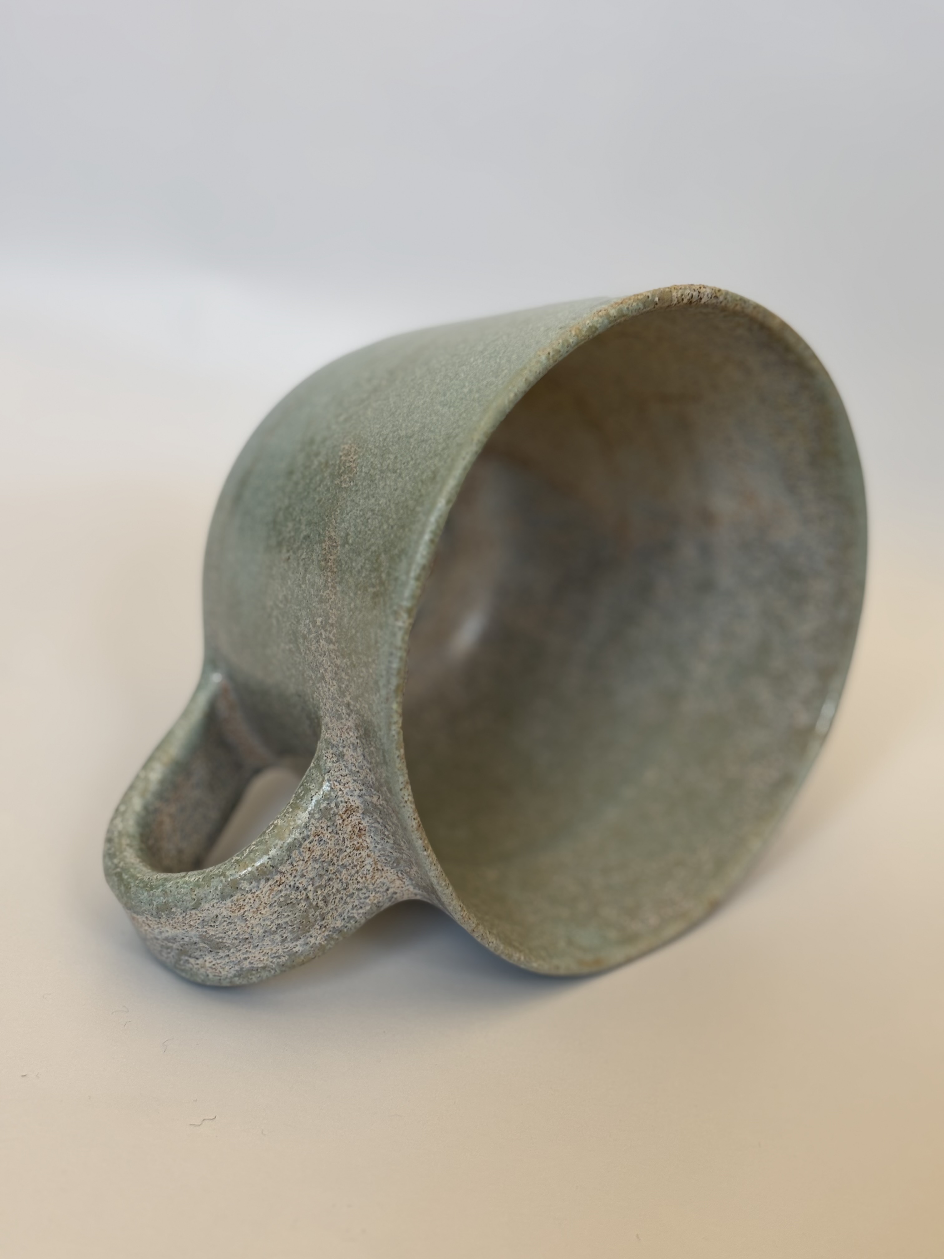 Traditional mug side view